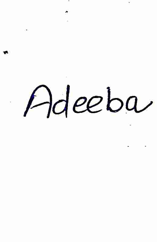 Adeeba Bashir